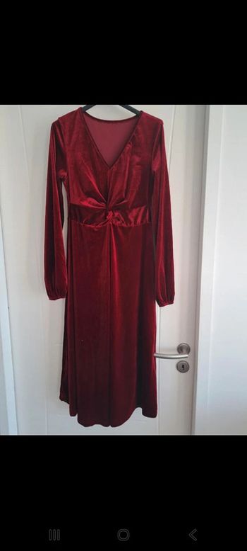Robe longue velours Shein M
