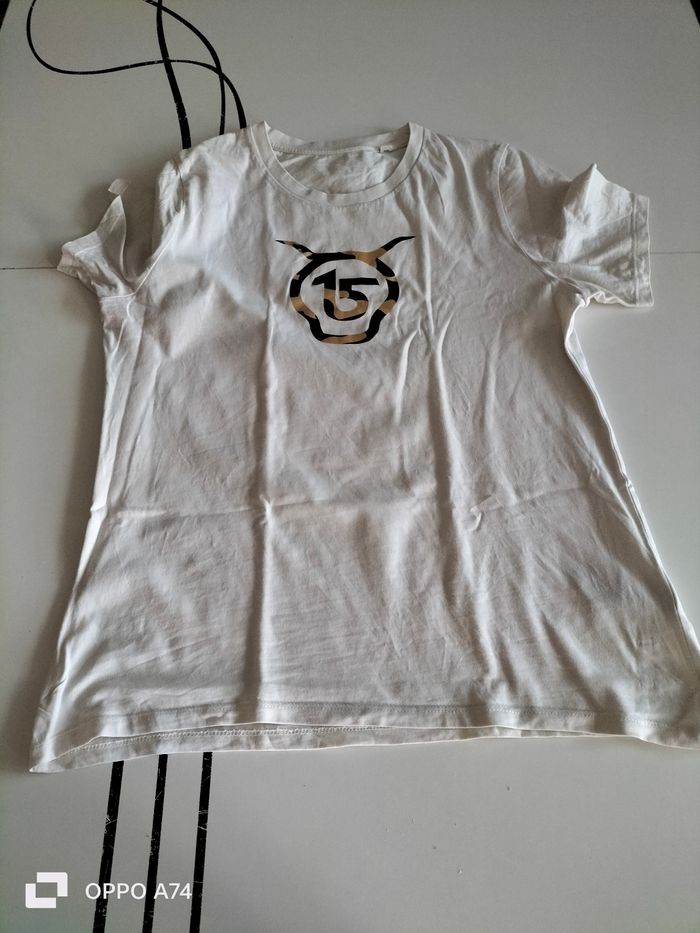 Garçon 12/14 ans 🧡 T-shirt 15 crème