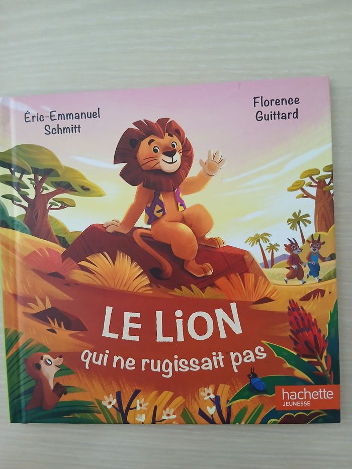 Livre pour enfant d histoire le lion qui ne rugissait pas - photo numéro 2