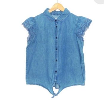 Blouse vert baudet 9 ans