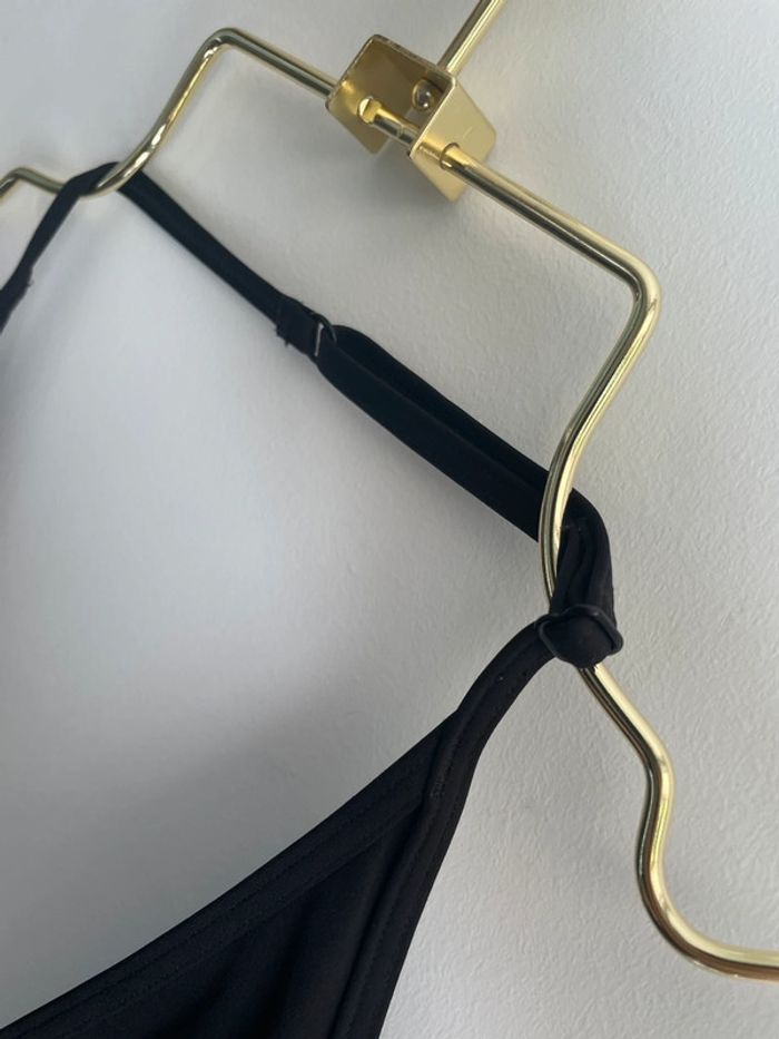 Maillot une pièce noir COS cache-cœur - photo numéro 3