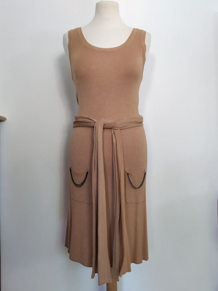 Robe maille avec étole 36-38 - photo numéro 6