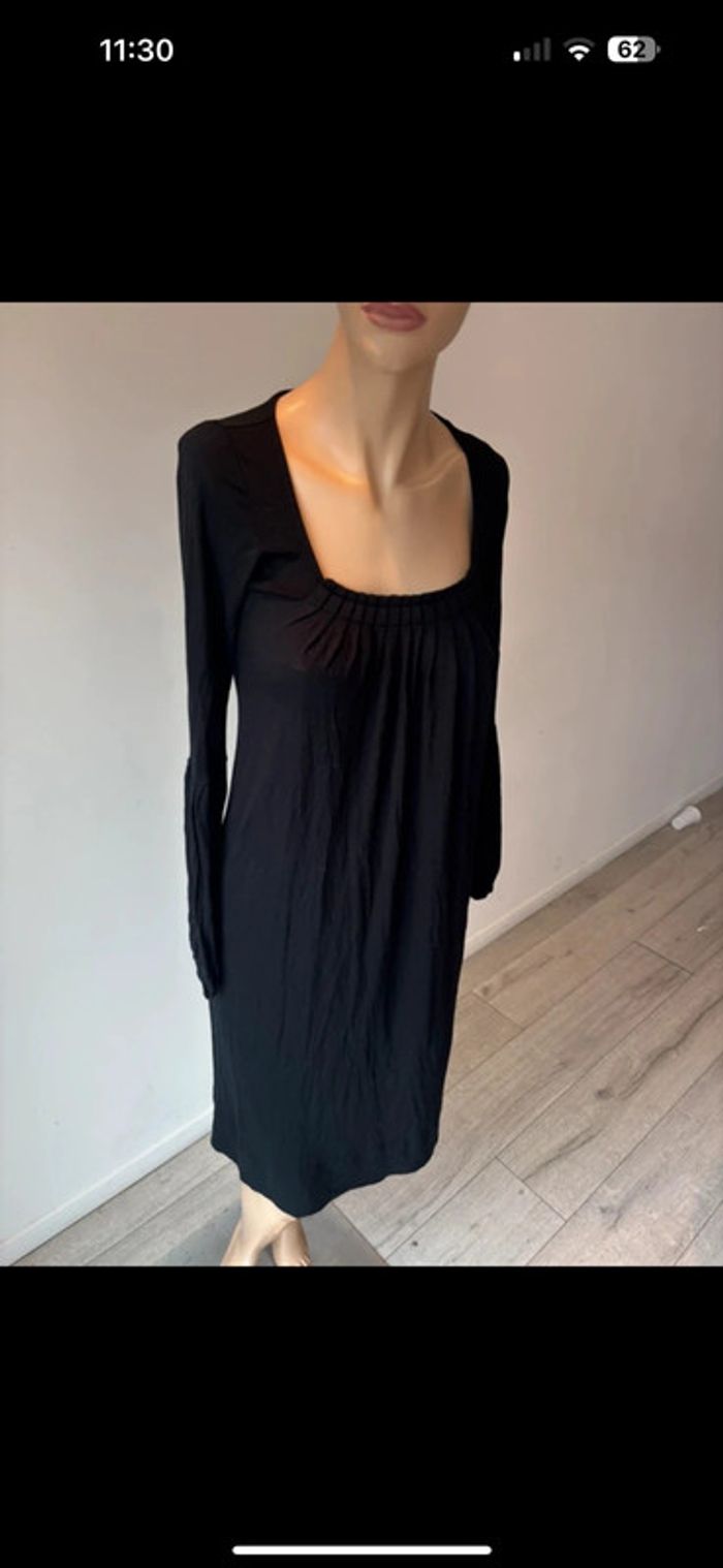 Robe noire MAJE - Taille 1 - photo numéro 3