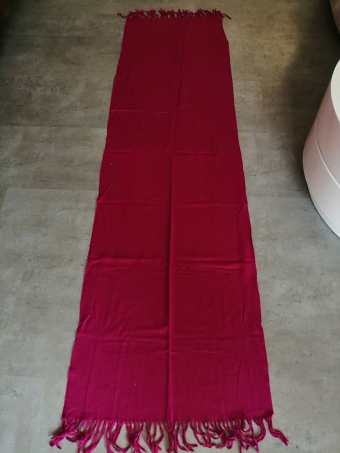 Echarpe large fushia C§A