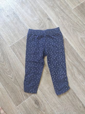 Pantacourt bleu marine