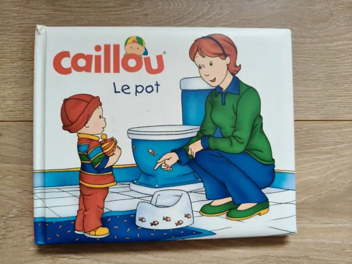 Livre Caillou va sur le pot de Trifora - photo numéro 4