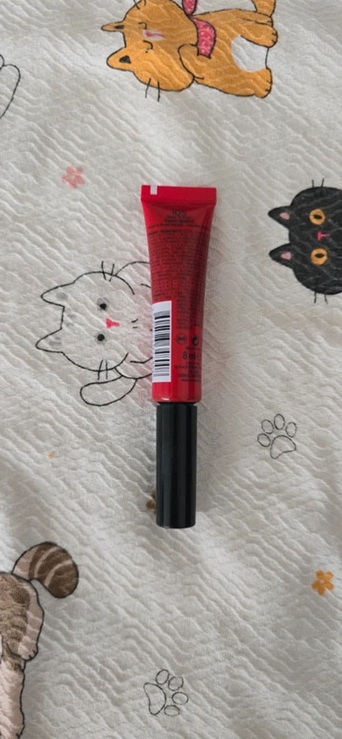 L'oreal lip paint infaillible rouge à lèvres lacquer 105 red finition - photo numéro 2