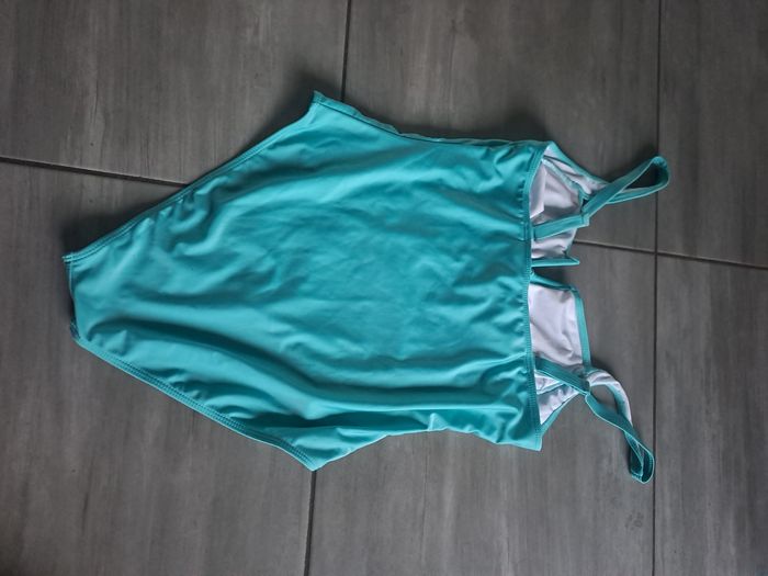 Maillot de bain bleu turquoise 0XL - photo numéro 9
