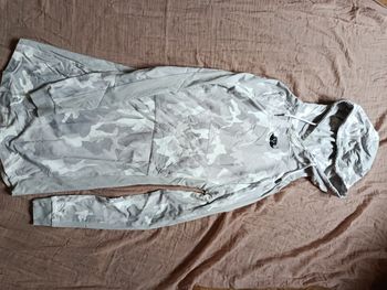 Robe longue effet militaire gris Engineered life en S