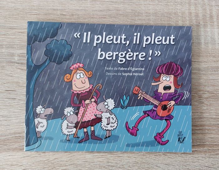 "Il pleut, il pleut bergère !" - lire c'est partir petit format - photo numéro 1