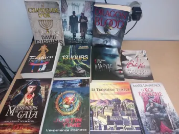 Lot de 11  livres divers