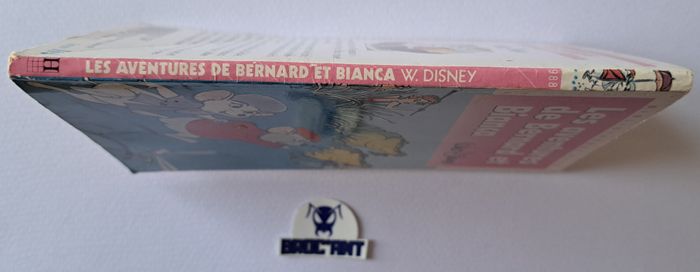 Roman poche Disney Les aventures de Bernard et Bianca Hachette 1990 - photo numéro 3