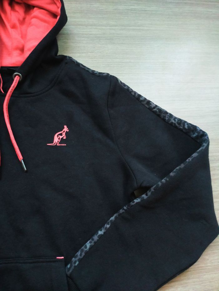 Sweat a capuche mixte Australian taille S couleur noir - photo numéro 2