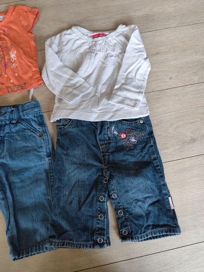 Lot de deux ensembles bébé fille - photo numéro 4