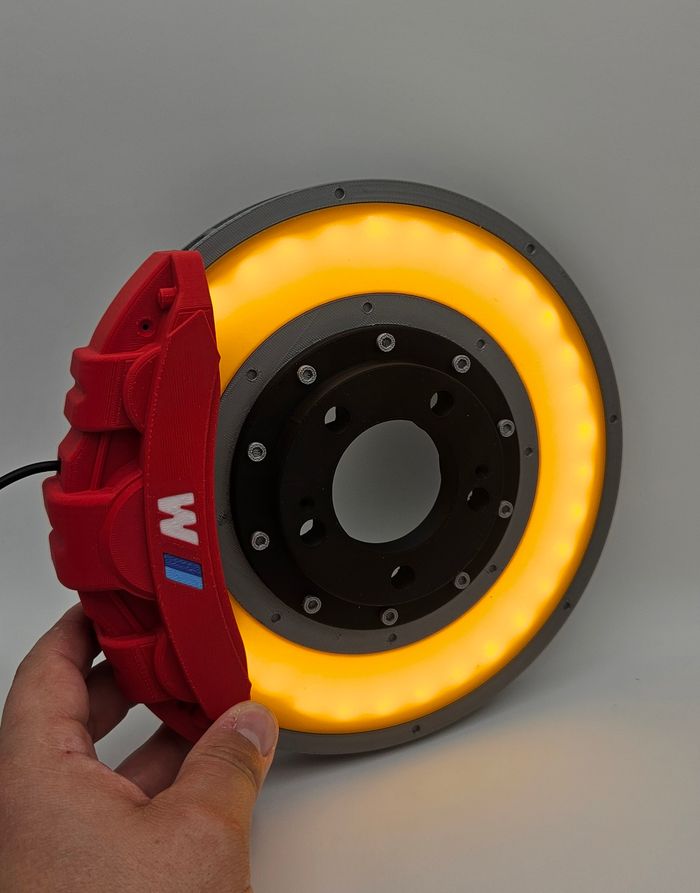 Lampe lumineuse à led disque bmw M - photo numéro 5