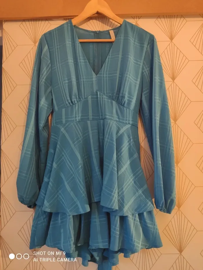 Robe Combishort ceinturée avec doublure