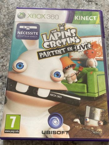 the lapins crétins partent en live xbox 360