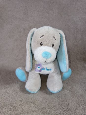 Doudou chien Arthur et Lola