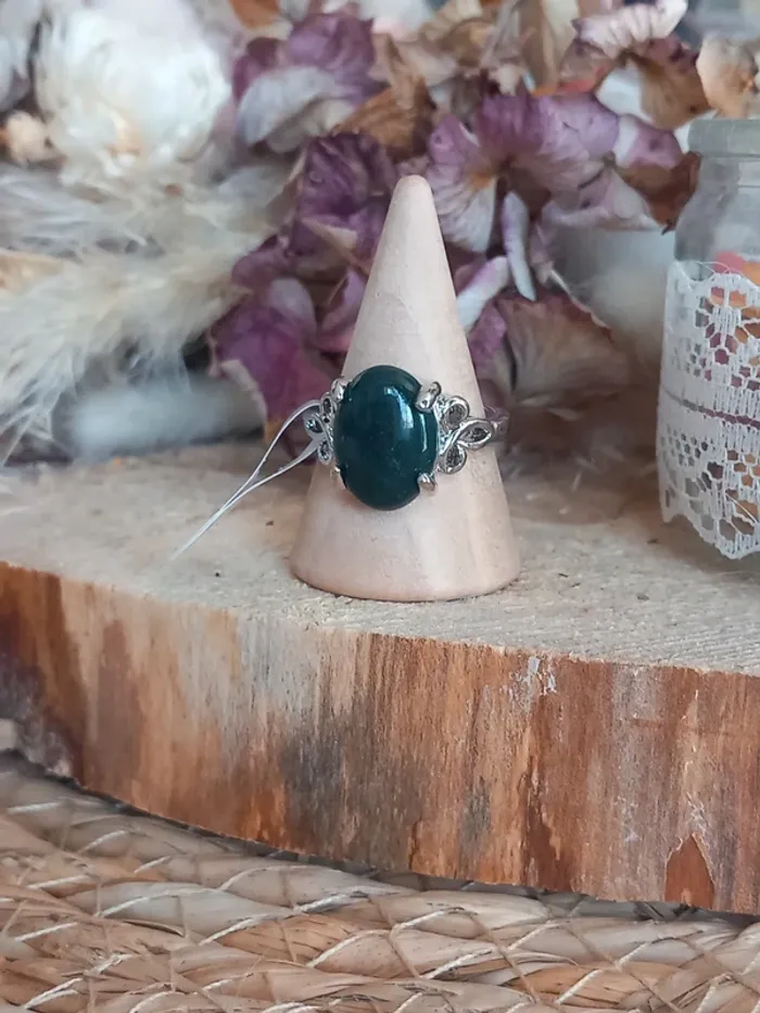 Bague en pierre naturelle taille 55 - photo numéro 2