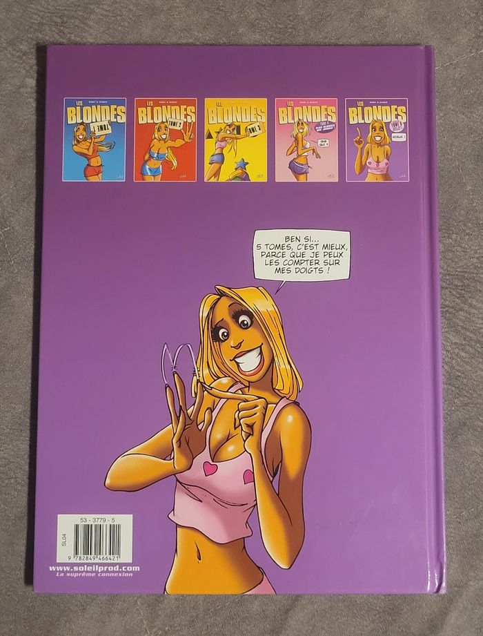 Les blondes Tome 5 : qui dit mieux ? Qui dit mieux? Gaby, Dzack (Dessins) - photo numéro 5