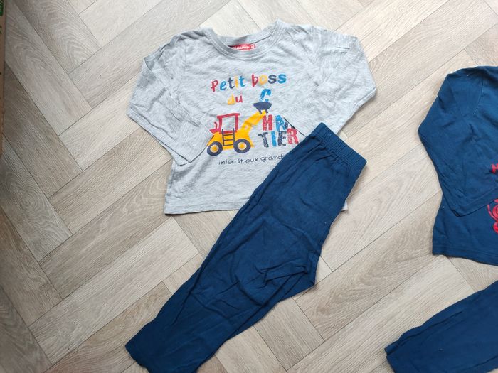 Lot de 2 pyjamas longs mi-saison 4 ans - photo numéro 4