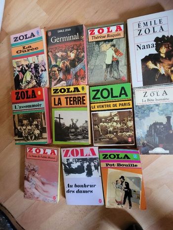 Livres de poche Émile Zola