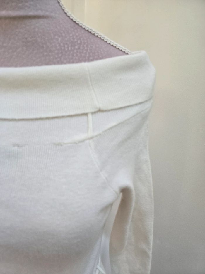 Pull blanc Tally weijl taille XS - photo numéro 2