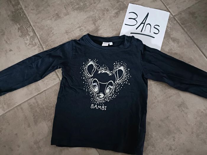 Tee shirt manches longues Bambi