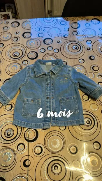 Veste en jean kiabi