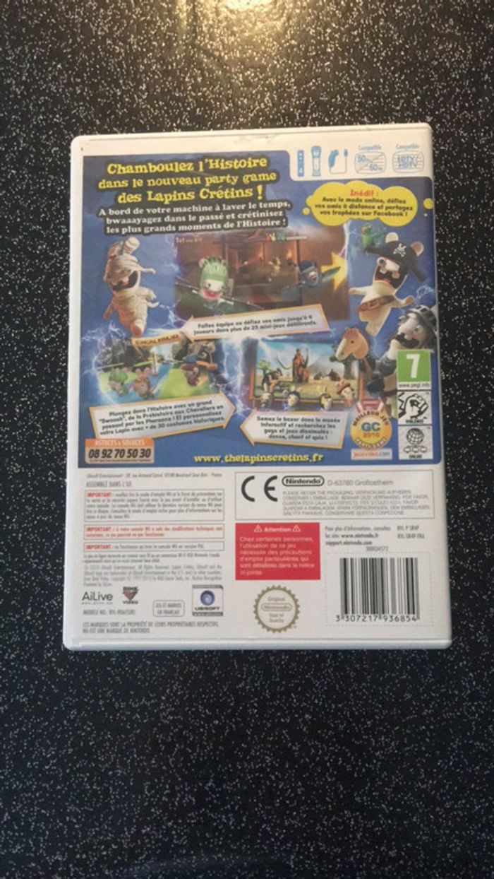 Jeu vidéo WII Lapins Cretins - photo numéro 2