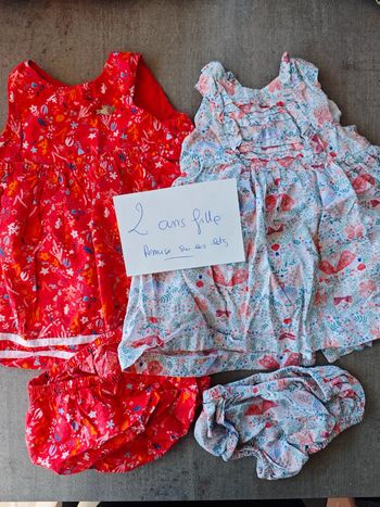 Lot de 2 robes été avec bloomer