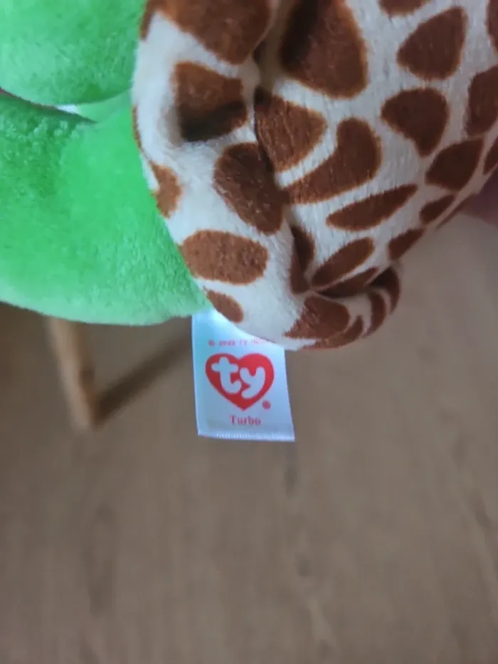 Peluche Ty Turbo - photo numéro 3