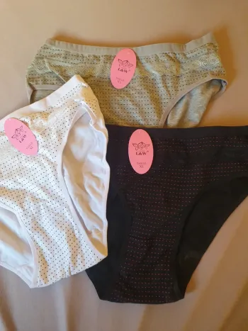 Lot de 3 culottes T.46