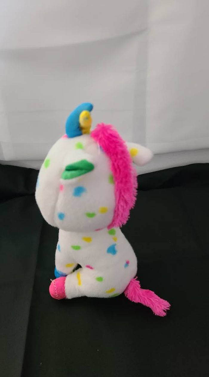 Peluche Ty Beanie Boo's Small Harmonie la Licorne - photo numéro 5