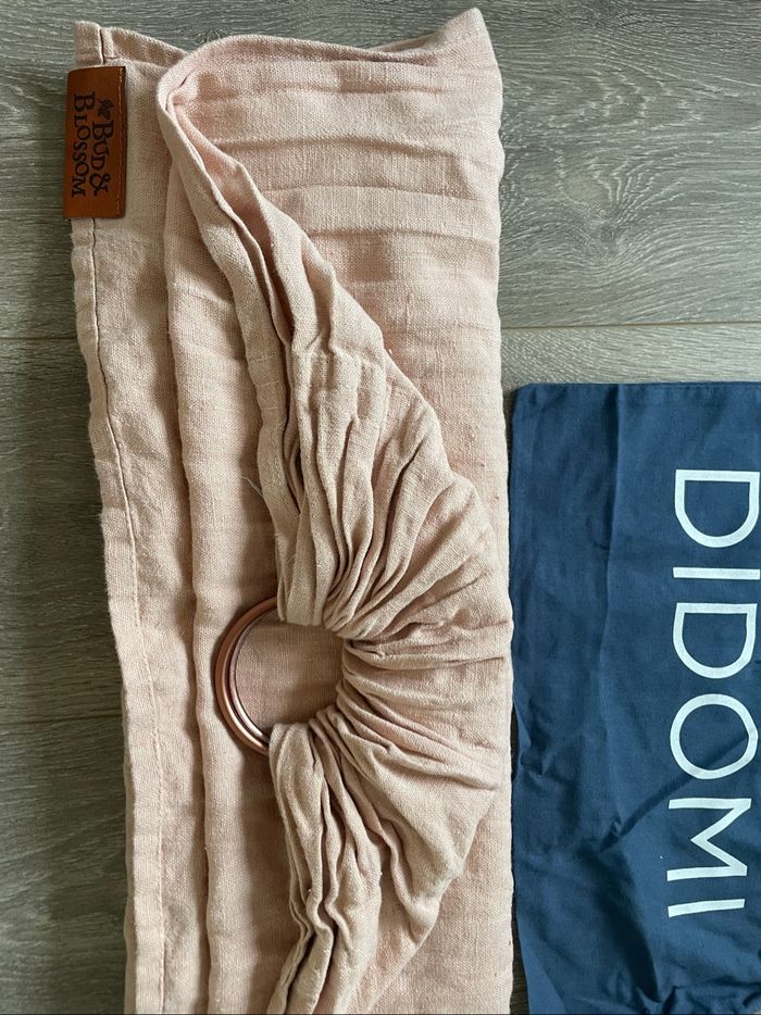 Portage sling ringsling de la marque Bud&Blossom  100% lin - photo numéro 3