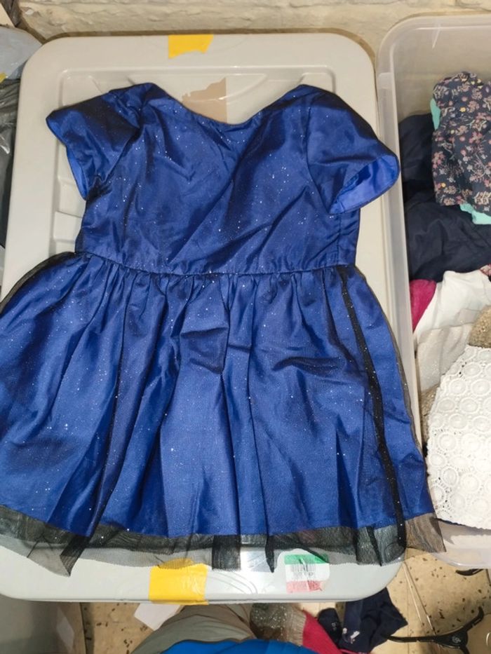 Robe bleu 2ans