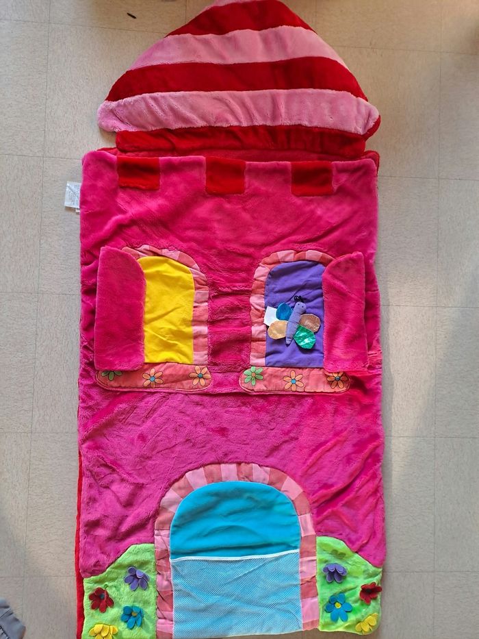 Sac de couchage " Battat " en duvet et polaire pour petite fille