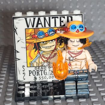 Minifigure / Figurine 🌊 One Piece 🌊 Portgas d'Ace