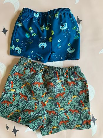 Lot 2 shorts de bain 2A