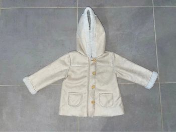 Manteau fourré inextenso 80cm