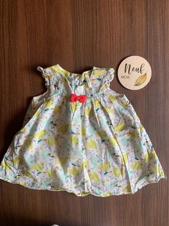 Robe Orchestra 9 mois noeud rouge