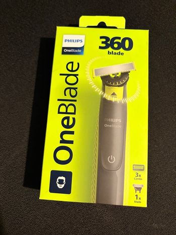 Philips OneBlade 360 neuf – tondeuse barbe et rasage précis