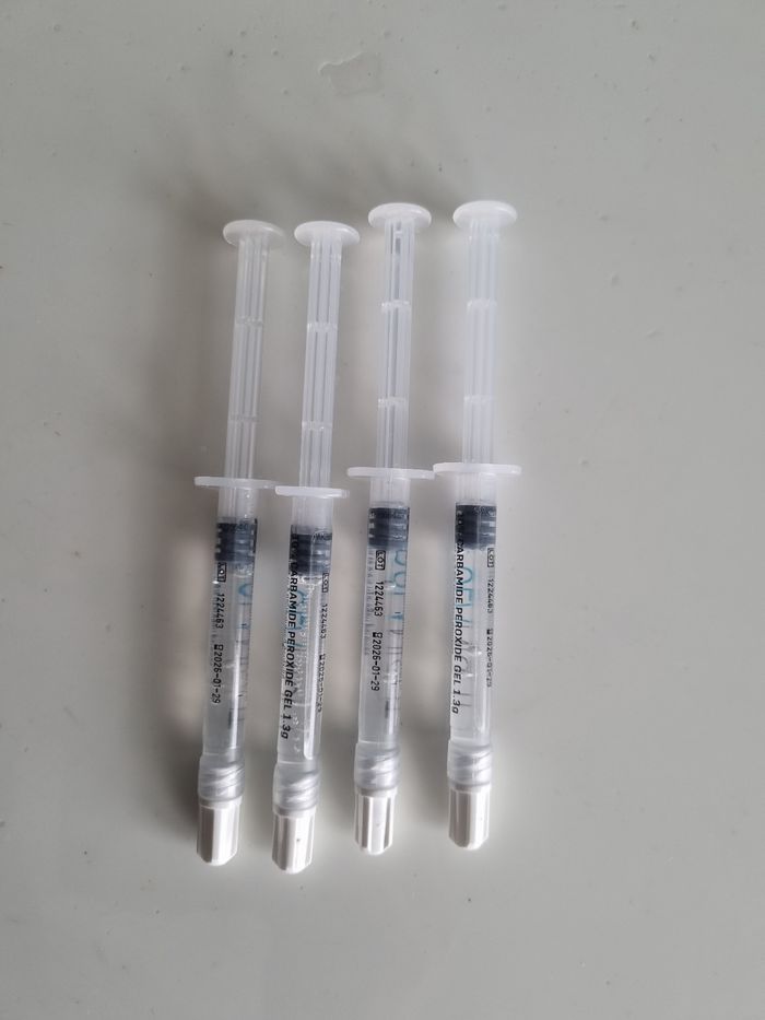 4 seringues blanchiment dentaire dentiste professionnel - photo numéro 2