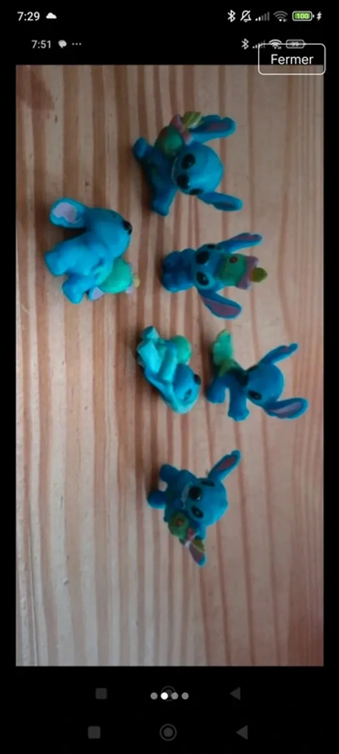 Lot figurine stitch - photo numéro 2