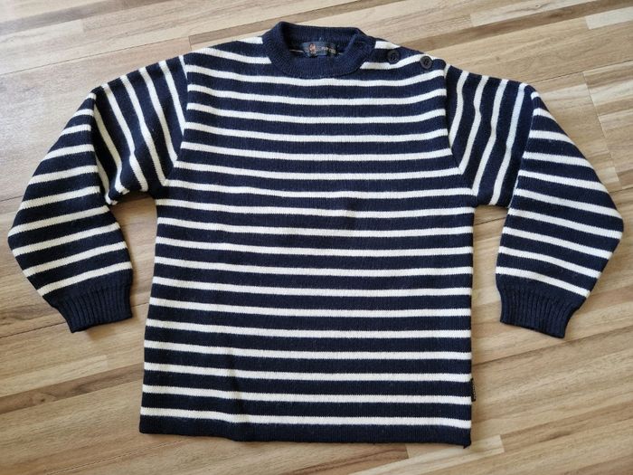 Pull marinière chaud 8 ans