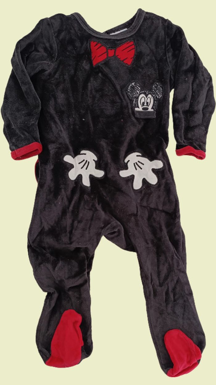 Grenouillère 12 Mois. Mickey. Disney Baby. - photo numéro 2