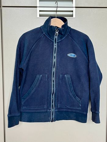 Gilet zippé col montant