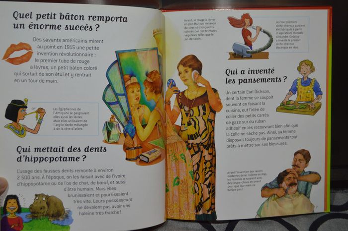 Livre Questions réponses Les inventions 6/8 ans - photo numéro 3