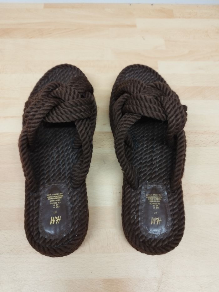 Sandales avec brides en corde de H&M - photo numéro 2