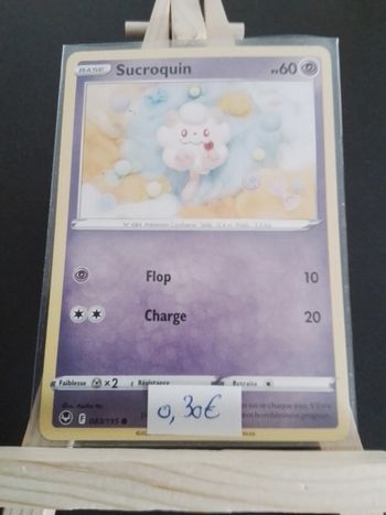 Carte Pokémon Sucroquin 83/195